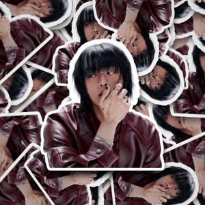 Jin Hall Meeräsche Sticker | Kim Seokjin | Jin Aufkleber | Vinyl Aufkleber für Laptop, Tumbler, Handy