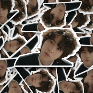 Jin Adesivo | O Astronauta | Adesivos | Etiqueta de Bangtan | Decalque de vinil para laptop, copo, telefone
