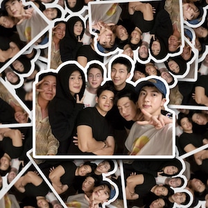 OT7 Sticker | RM Jin Hobi Suga Jimin Taehyung Jungkook | KPop | Vinyl | Planner | Bullet Journal