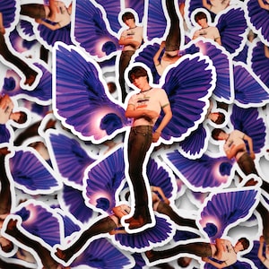 Jimin Wings Sticker | Jimin Chaos |  Stickers | Bangtan Sticker | Vinyl Decal for Laptop, Tumbler, Phone