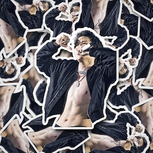Pegatina de abdominales de concierto de J-Hope / Pegatinas de J-Hope / Pegatina de Hobicore / Calcomanía de vinilo para portátil, vaso y teléfono