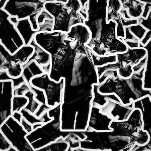 j-hope Killin It autocollant abs fille | Croquis photo Killin It | Stickers j-hope | Autocollant Hobicore | Décalcomanie en vinyle pour ordinateur portable, gobelet, téléphone