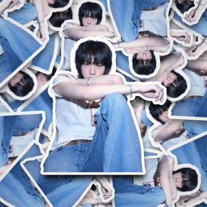 Adesivo Jin Echo | Kim Seokjin | Adesivos Jin | Adesivo de vinil para laptop, copo, celular