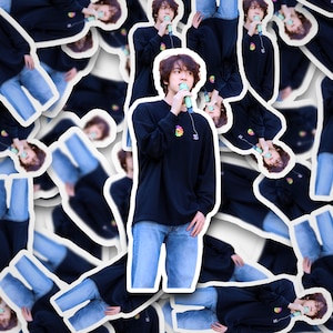 Jin Yet to Come Busan Sticker |  Stickers | Bangtan Sticker | Jin | Vinyl Decal for Laptop, Tumbler, Phone