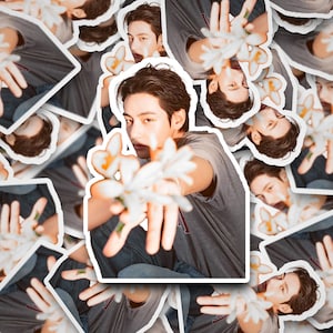 Taehyung Flower Sticker |  V Stickers | Bangtan Sticker | Taehyung | Vinyl Decal for Laptop, Tumbler, Phone