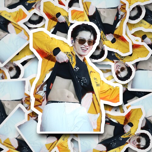BTS Jungkook Sticker BTS Stickers Bangtan Sticker Vinyl Etsy