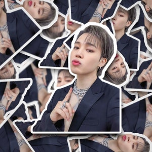 Jimin Vibe Selfie Sticker |  Stickers | Jimin| Bangtan Sticker | Vinyl Decal for Laptop, Tumbler, Phone