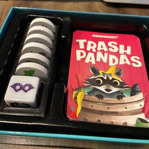 Trash Pandas Game Insert STL File Download