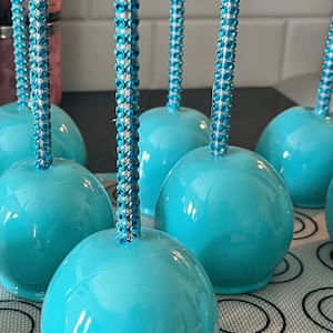 10 PLAIN Candy Apples