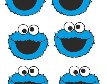 Koekjesmonstertoppers: digitale download