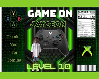 GAMING PARTY GUNSTEN: alleen 8 bewerkbare digitale downloads