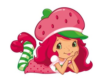 Strawberry Shortcake Toppers - digitale download
