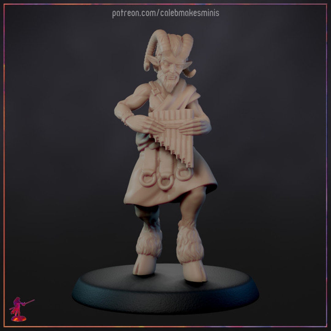 Pan Flute Satyr Feywild Series Adventurer Dungeons and Etsy