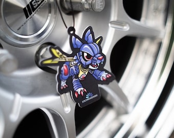 Metal Wolf Freshener I Anime Air Fresheners
