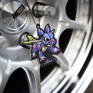 Metal Wolf Freshener I Anime Air Fresheners