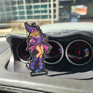 Lady Dark Sorcerer Freshener I Anime Air Fresheners