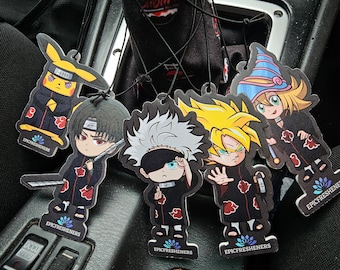 Bulk Crossover Freshener Pack I Anime Air Fresheners