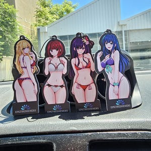 Bulk Anime Waifu Pack #4 I Anime Air Fresheners