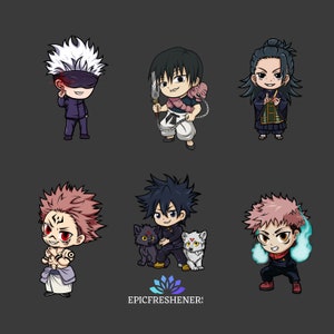 Bulk Sorceror Freshener Pack I Anime Air Fresheners