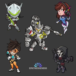 Bulk Hero Freshener Pack I Anime Air Fresheners