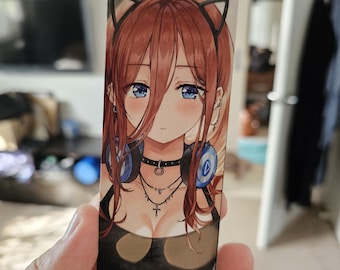 Anime Girl Bookmark V1 I Anime Waifu Manga Bookmark