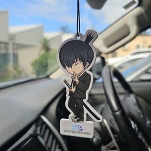 Topknot Freshener I Anime Air Fresheners