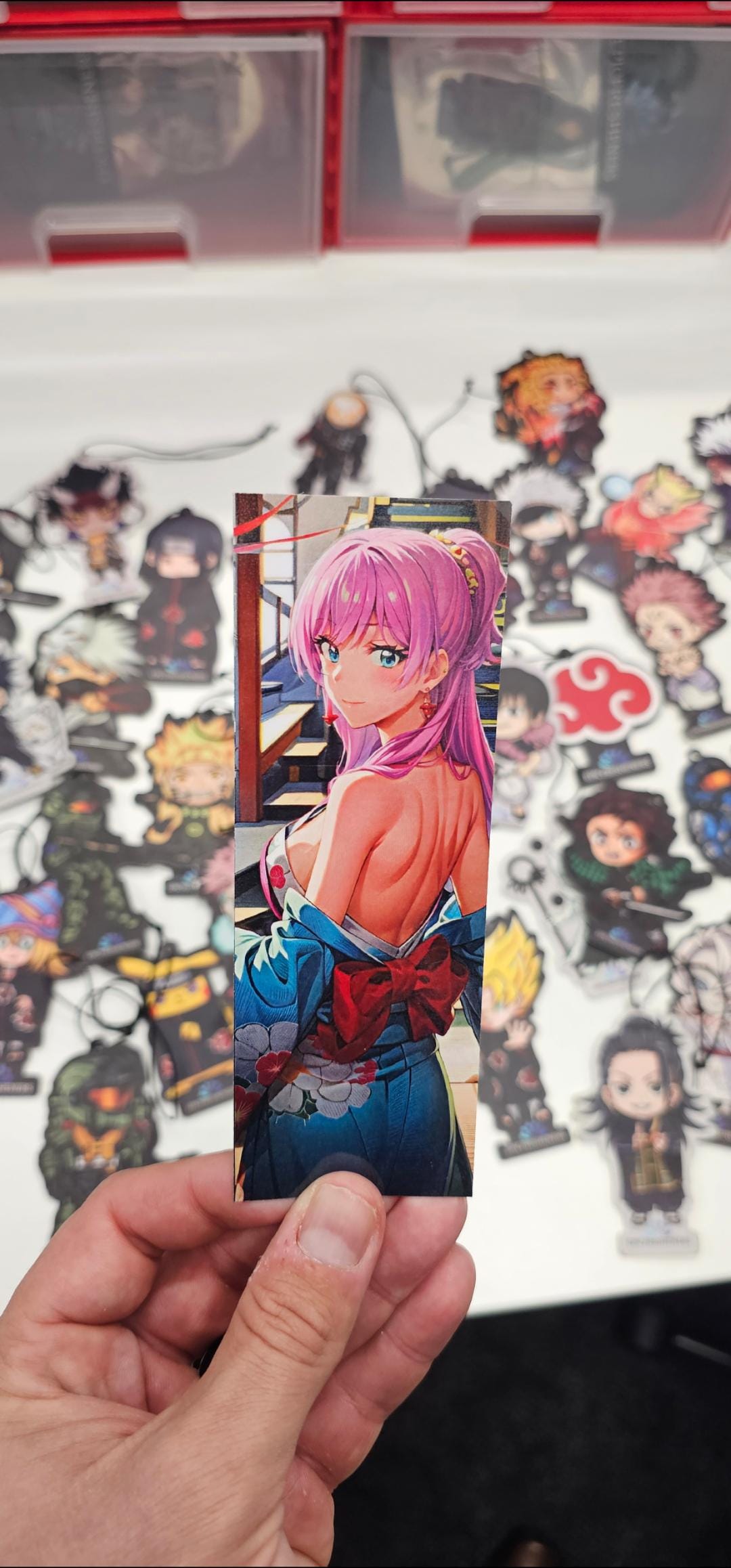 Anime Girl Bookmark V2 I Anime Waifu Manga Bookmark
