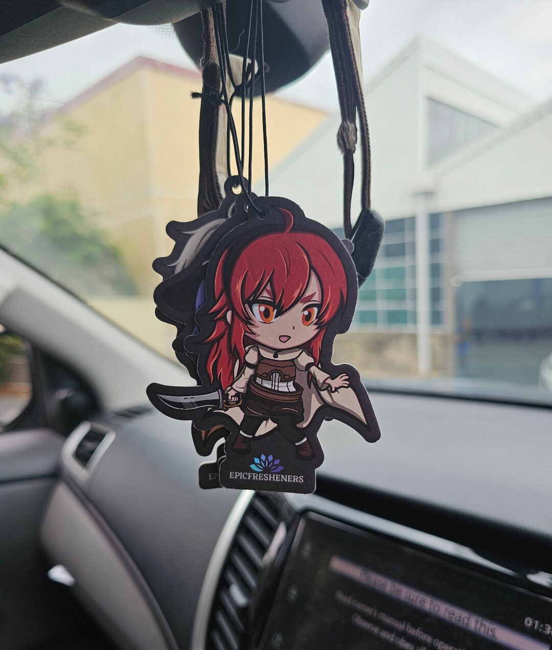 Noble Warrior Freshener I Anime Air Fresheners Etsy
