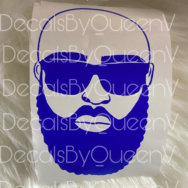 Kevin Vinyl Decal|African American Man Decal| Wine glass decal| bling mug decal| laptop decal| car decal|Tumbler Decal