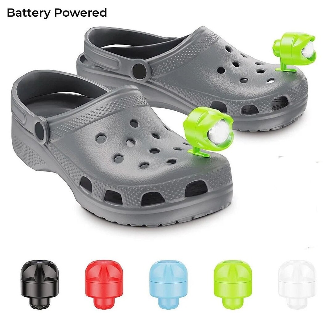 DIY Croc Headlights Flashlights Shoe Lights Shoe Etsy