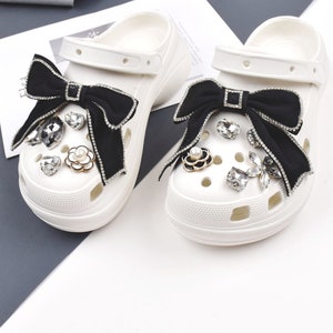 Shoe Charms for Crocs DIY 3D Stereoscopic Shoe Buckle Decoration Flower  Croc Shoe Charm Accessories Girl Party Gift