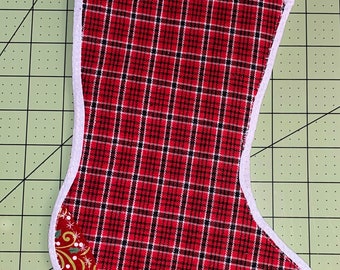 Unique HANDMADE CHRISTMAS STOCKING