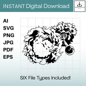 Uli&#39;uli Clipart Descarga instantánea ai / svg / png / jpg / pdf / eps Hawaii svg, Hawaiian svg. Archivos vectoriales, cortados o grabados.