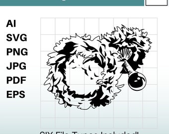 Uli&#39;uli Clipart Instant Download ai / svg / png / jpg / pdf / eps Hawaii svg, Hawaiian svg. Vector, Cut or Engrave Files.