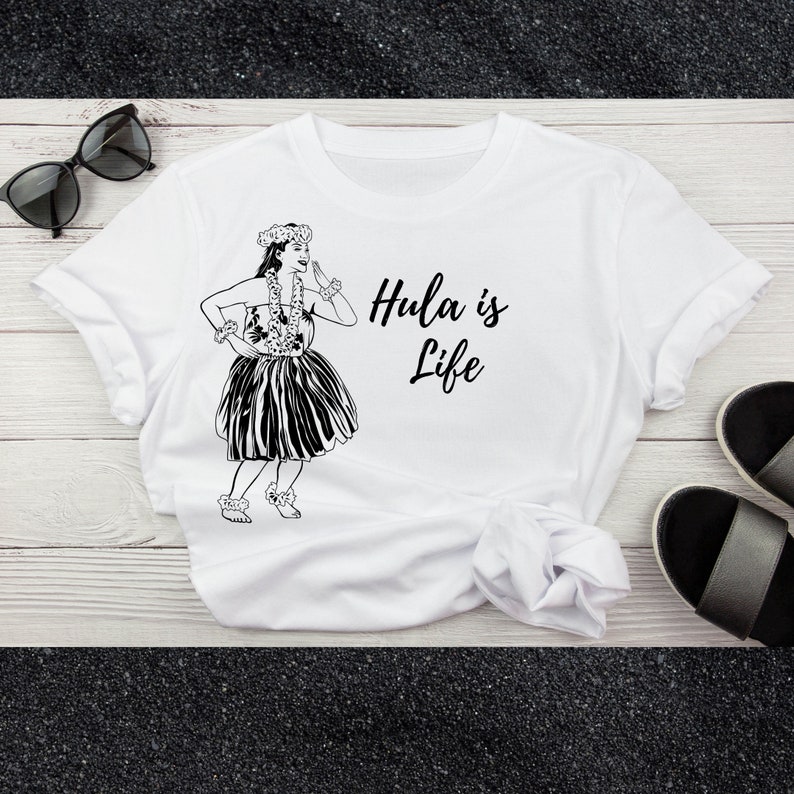 Hula Dancer Clipart Instant Download Ai / Svg / Png / Jpg / Pdf / Eps ...