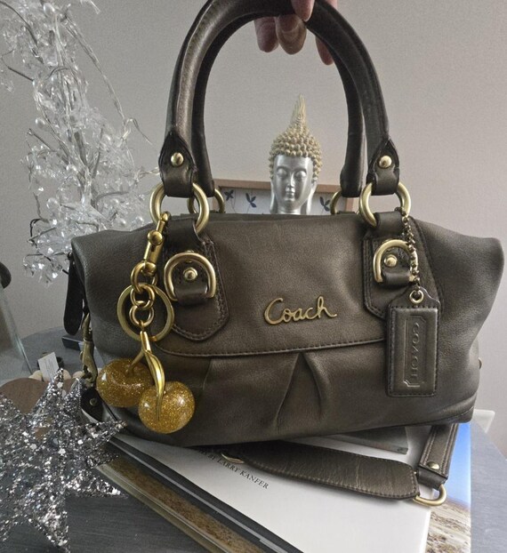 Coach y2k vintage metallic ashley shoulder bag - Gem