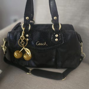 極美品COACH COWskin Onesholderbag black y2k Coach Bag Y2k - Etsy