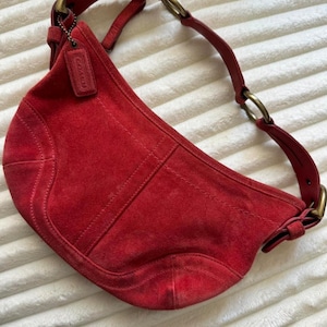 バッグ Coach Signature Soho Shoulder Bag Suede Coach suede soho - Gem