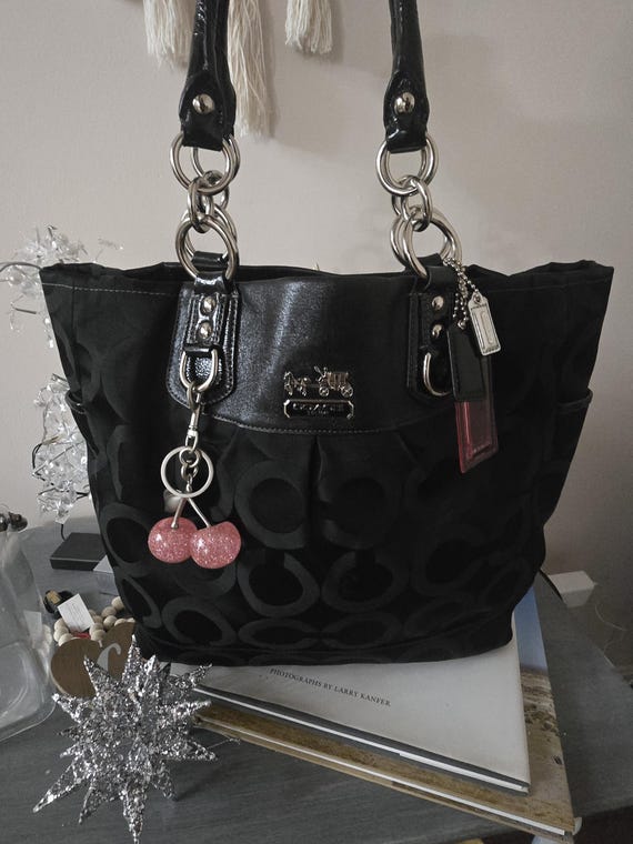 Coach Vintage Y2K Signature Black Juaquard Satchel Sh… - Gem