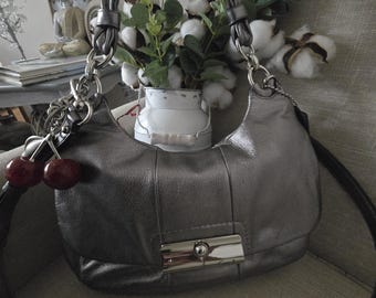Vintage Coach Signature Satchel Handbag Retro 2000s Preppy + Y2K +