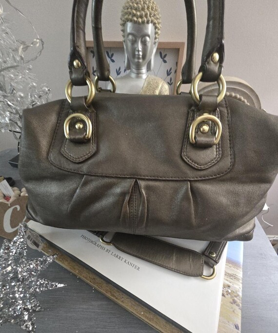 Coach y2k vintage metallic ashley shoulder bag - Gem