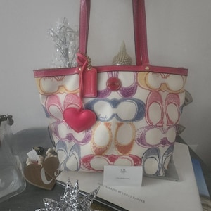 Vintage Y2k Coach Purse Pink - Etsy