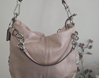 Coach Shoulder Bag Bright Pink Madison Maggie Purse - Etsy Coach 