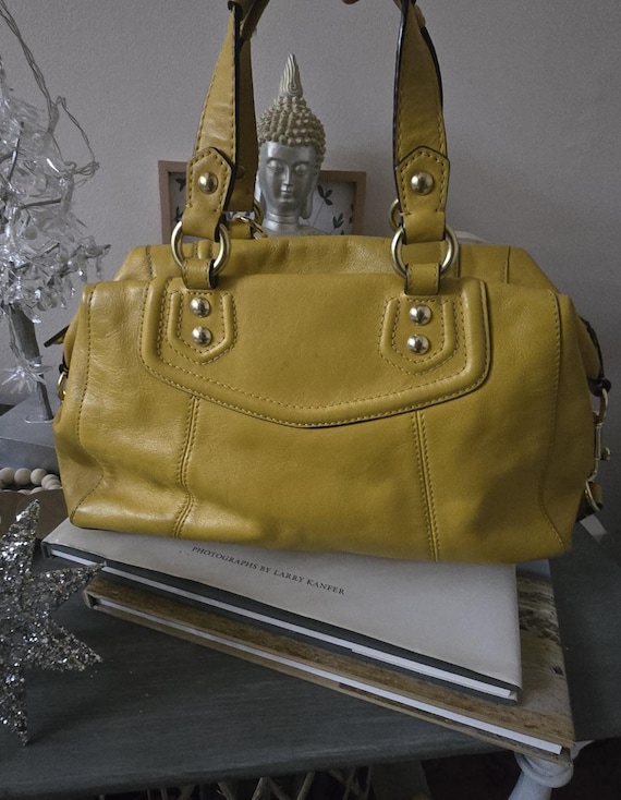 Coach y2k vintage style sunshine yellow stunning ashl… - Gem