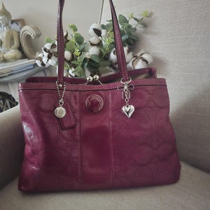 Pink Coach Kisslock - Etsy