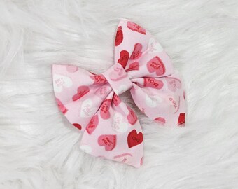 Heart Notes – Dog Sailor Bow Tie