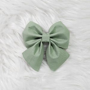 Sage - Dog Sailor Bow Tie