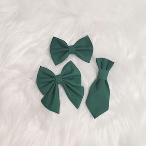 Green Dog Bow Tie Collection