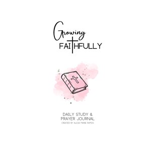 Daily Bible Reading & Prayer Journal
