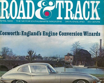 1966 Jaguar XK-E 2+2 und 1966 Aston Martin DB6 im Vintage Road & Track Magazin